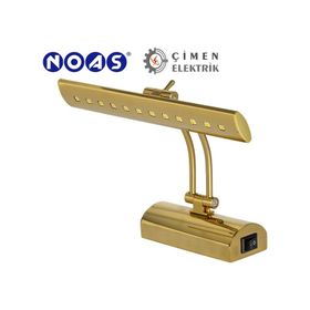 Noas YL85 2502 5 Watt 3200K Gün Işığı Gold Anahtarlı Sevilla Dekoratif Aplik