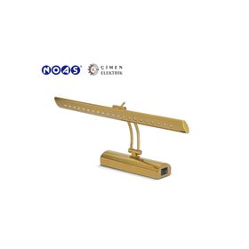 Noas YL85 2702 7 Watt 3200K Gün Işığı Gold Anahtarlı Madrid Dekoratif Aplik