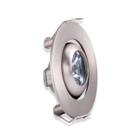 Noas YL94-0102 1W 3200K Günışığı Sıva Altı Saten Kasa Hareketli Manda Gözü Led Spot