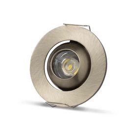 Noas YL94-0106 1W Amber Sıva Altı Saten Kasa Hareketli Manda Gözü Led Spot