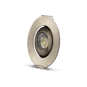 Noas YL94-0106 1W Amber Sıva Altı Saten Kasa Hareketli Manda Gözü Led Spot