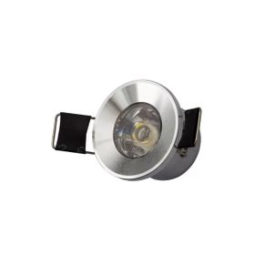 Noas YL94-0152 3200K Günışığı 2W Krom Kasa Yıldız Led Spot