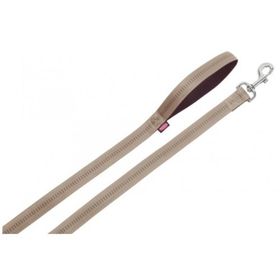 Nobby Soft Grip 120 cm X 25 mm Bej Köpek Tasması
