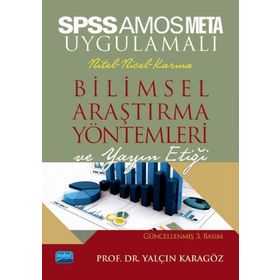 Nobel Akademik Yayıncılık Spss ve Amos Uygulamali Nicel Nitel Karma Bilimsel Araştırma Yöntemleri ve Yayın Etiği