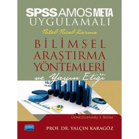 Nobel Akademik Yayıncılık Spss ve Amos Uygulamali Nicel Nitel Karma Bilimsel Araştırma Yöntemleri ve Yayın Etiği