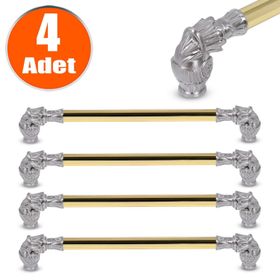 Nobel Alyans Gold Rustik Metal 224 mm 4'lü Çekmece Dolap Kapak Kulpu