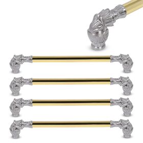 Nobel Alyans Gold Rustik Metal 224 mm 4'lü Çekmece Dolap Kapak Kulpu