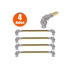Nobel Alyans Gold Rustik Metal 224 mm 4'lü Çekmece Dolap Kapak Kulpu