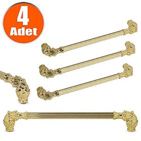 Nobel Alyans Gold Rustik Metal 224 mm 4'lü Çekmece Dolap Kapak Kulpu