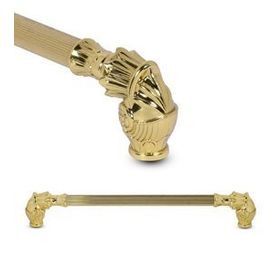 Nobel Alyans Gold Rustik Metal 224 mm Çekmece Dolap Kapak Kulpu