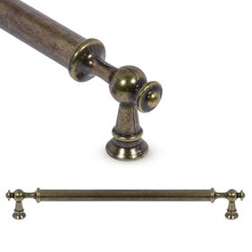 Nobel Ayvalık Çekmece Kapak 224 mm Metal Antik Sarı Dolap Kulpu