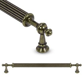 Nobel Ayvalık Çekmece Kapak 224 mm Metal Antik Sarı Dolap Kulpu