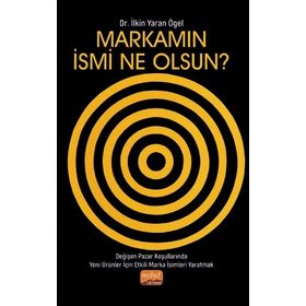 Nobel Bilimsel Eserler - Markamın İsmi Ne Olsun?