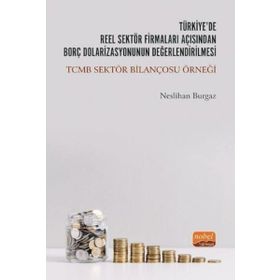 Nobel Bilimsel Eserler - Türkiyede Reel Sektör Firmaları Açısından Borç Dolarizasyonunun Değerlendirilmesi: TCMB Sektör Bilançosu Örneği