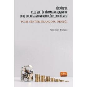 Nobel Bilimsel Eserler - Türkiyede Reel Sektör Firmaları Açısından Borç Dolarizasyonunun Değerlendirilmesi: TCMB Sektör Bilançosu Örneği