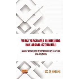 Nobel Bilimsel Eserler Vergi Yargılama Hukukunda Hak Arama Özgürlüğü