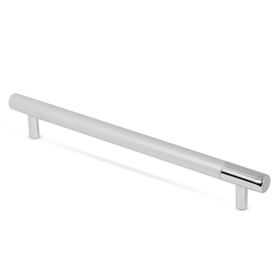 Nobel Hitit Mat Krom 128 mm Çekmece Dolap Kapak Kulpu