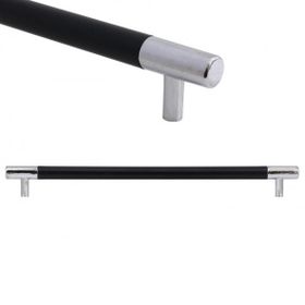 Nobel Hitit Mat Siyah 224 mm Çekmece Dolap Kapak Kulpu