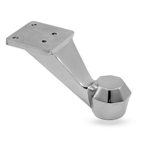 Nobel Mobilya 7 cm Krom Metal Baza Kanepe Koltuk Sehpa Ünite Ayağı