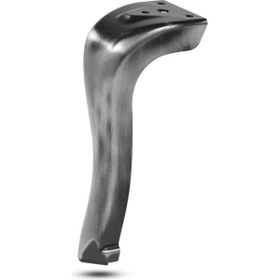 Nobel Mobilya Metal Baza Ayak 16 cm Antik Gümüş Kanepe Masa Sehpa Puf Ayağı