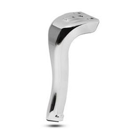 Nobel Mobilya Metal Baza Ayak 16 cm Krom Kanepe Masa Sehpa Puf Ayağı
