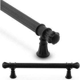 Nobel NB Akbatı 96 mm Çizgili Mat Siyah Kulp