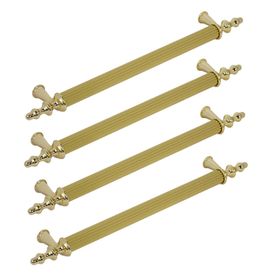 Nobel Ovacık Gold Metal 192 mm 4'lü Çekmece Dolap Kapak Kulpu