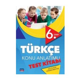 Nobel Sınav Yayınları 6. Sınıf Türkçe Konu Anlatımlı Test Kitabı