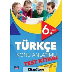 Nobel Sınav Yayınları 6. Sınıf Türkçe Konu Anlatımlı Test Kitabı
