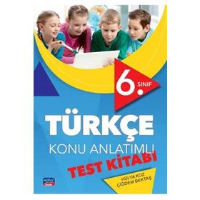 Nobel Sınav Yayınları 6. Sınıf Türkçe Konu Anlatımlı Test Kitabı