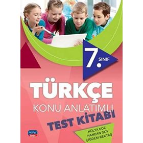 Nobel Sınav Yayınları 7. Sınıf Türkçe Konu Anlatımlı Test Kitabı