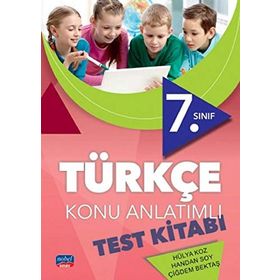 Nobel Sınav Yayınları 7. Sınıf Türkçe Konu Anlatımlı Test Kitabı