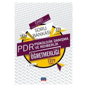 Nobel Sınav Yayınları ÖABT Psikolojik Danışma ve Rehberlik Öğretmenliği Soru Bankası