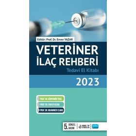 Nobel Tıp Kitabevi Veteriner İlaç Rehberi Tedavi El Kitabı 2023