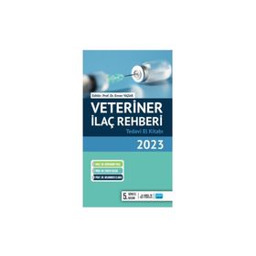 Nobel Tıp Kitabevi Veteriner İlaç Rehberi Tedavi El Kitabı 2023