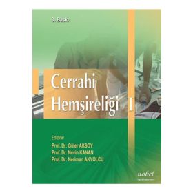 Nobel Tıp Kitabevleri Cerrahi Hemşireliği I - 4. Baskı