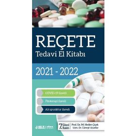 Nobel Tıp Kitabevleri Reçete Tedavi El Kitabı 2021 - 2022