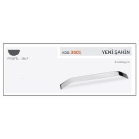 Nobel Yeni Şahin Krom 160 mm Kulp