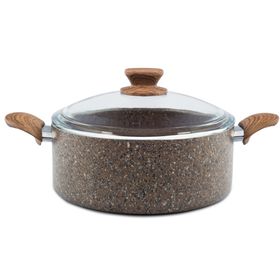 Noblelife 18657 Stonelife Kahve 24 cm Derin Tencere