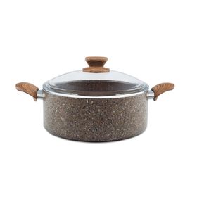 Noblelife 19043 Stonelife Kahve 26 cm Derin Tencere