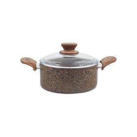 Noblelife 19128 Stonelife Kahve 20 cm Derin Tencere