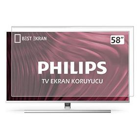 Noche Philips 58PUS8505 58 İnç Uyumlu TV Ekran Koruyucu
