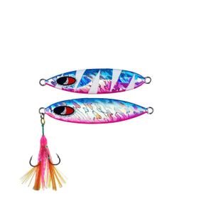 Noeby 1005N NJ007 Blue Pink Glow Slow 80 mm 60 gr Jig Yem
