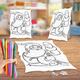 Noel Baba Boyama Puzzle Tablo