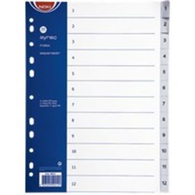 Noki 1-12 Rakamlı Plastik A4 Seperatör