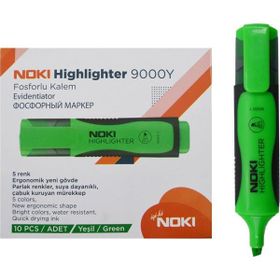 Noki 10 Adet Yeşil Fosforlu Kalem