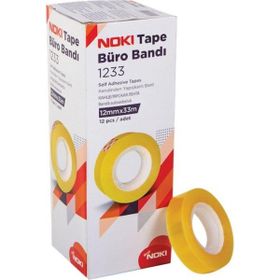 Noki 12 mm x 33 mt 12 Adet Selefon Bant