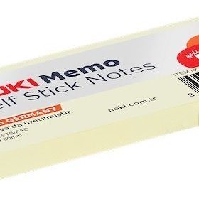 Noki 12005 Memo 38x51 3'lü Yapışkanlı Not Kağıdı