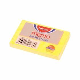 Noki 12006S Limon Sarısı 51x75 Yapışkanlı Not Kağıdı
