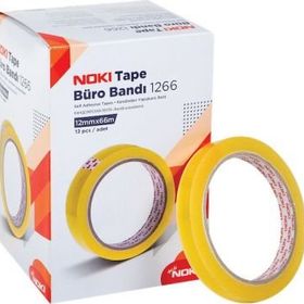 Noki 1266 12x66 mm 12'li Paket Büro Bandı